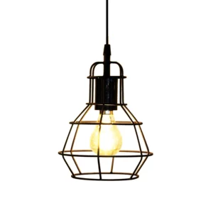 Antoinette - Mild Steel Wire Pendant - Various Colours (Standard)