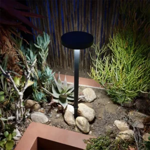 Rondo - Die-Cast Aluminium and PC Solar LED Bollard - Black - Various Colour Temperatures
