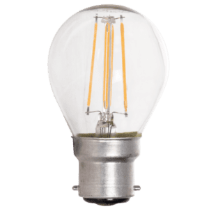 B22 - Filament Golf Ball - LED / 4W / 2700K (Brightstar)