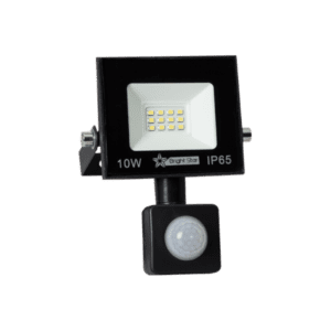 Floodlight -  Tempered Glass Lens - PIR Sensor - LED / 10W / 6000K (Brightstar)