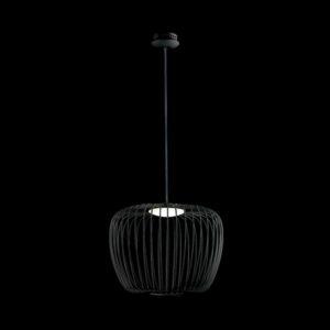 Apple Pendant - Small - Black