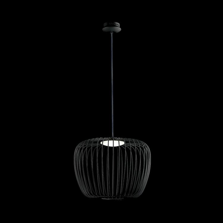 Apple Pendant - Small - Black