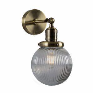 Barcelona - Wall Light - Bronze / Clear Glass