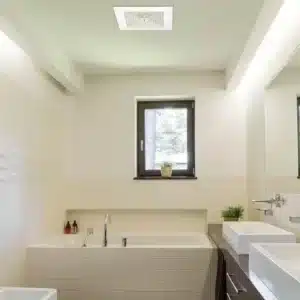 Extractor - Square Ceiling Fan - White