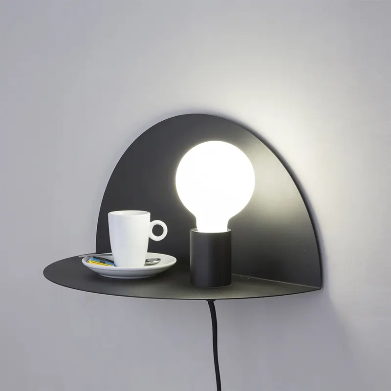 Nit Right – Steel Bedside Wall Light – Matt Black (Import) 2