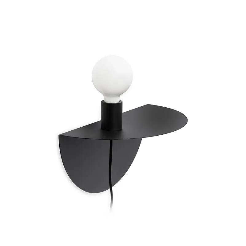 Nit Right – Steel Bedside Wall Light – Matt Black (Import) 4